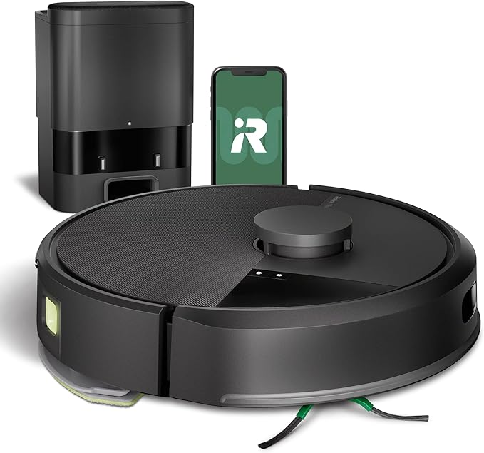 iRobot Roomba 105 Vac+ sobre una alfombra.
